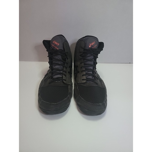 Asics Snapdown 3 Wrestling Shoes Sneakers Black Gray 1081A030 Mens Size 13 - Picture 4 of 10